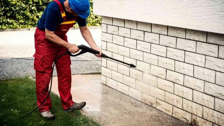 Guide to Pressure Washing Stone and Brick Surfaces